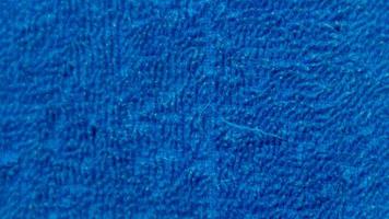 Blue towel texture as a background photo