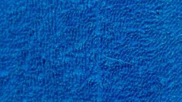 Blue towel texture as a background photo