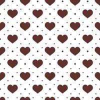 Chocolate Seamless Pattern Design with Choco Decoration in Template Hand Drawn Cartoon Illustration vector