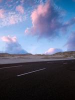 full moon on high way to sharm el sheikh mountains way photo