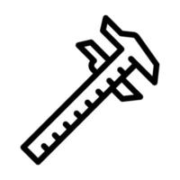 Caliper Icon Design vector