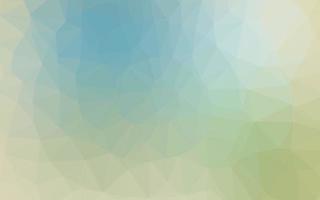 Light Blue, Green vector triangle mosaic template.