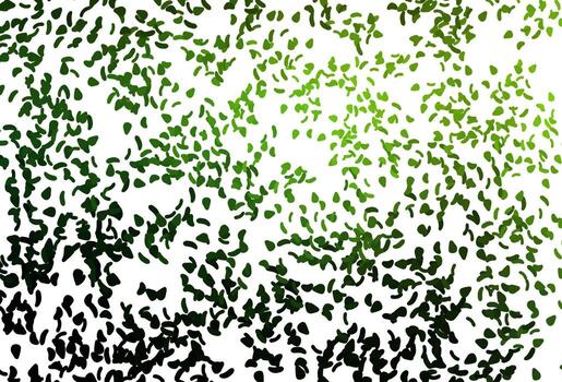 Light Pink, Yellow vector background with abstract forms.