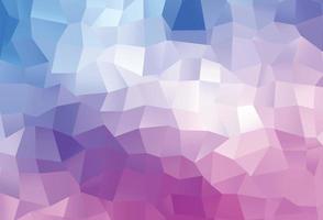 Light Pink, Blue vector low poly cover.