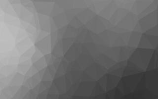 Light Silver, Gray vector blurry triangle texture.