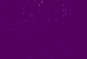 Light Purple vector pattern with crystals, rectangles.