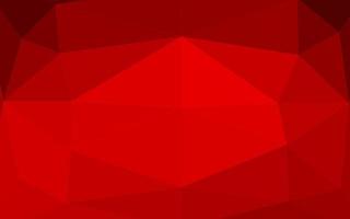 Light Red vector blurry triangle template.