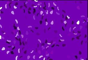 Light Purple vector backdrop with abstract shapes.