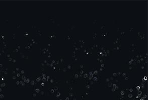 Light Black vector pattern with spheres.