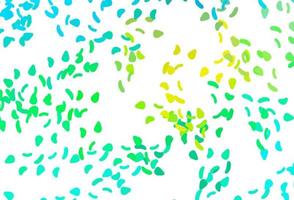 Light Blue, Yellow vector texture with random forms.