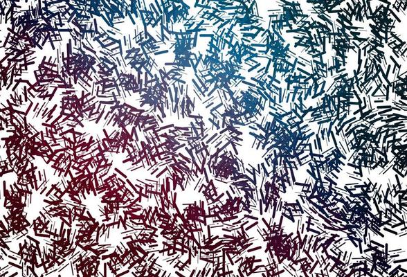 Dark blue, yellow vector template with repeated sticks.