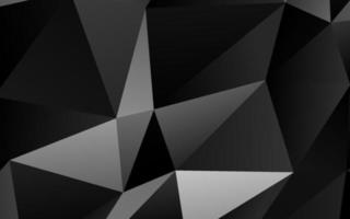 plata oscura, telón de fondo de mosaico abstracto vector gris.