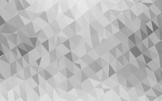 Light Silver, Gray vector polygonal template.