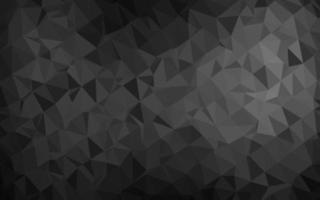 plata oscura, patrón de mosaico abstracto vector gris.