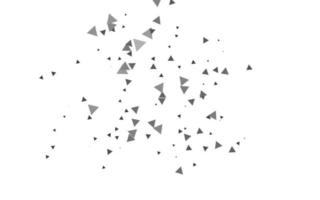 Light Silver, Gray vector pattern in polygonal style.