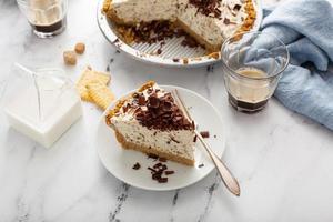 Ricotta and chocolate Cannoli pie photo