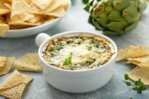 Artichoke spinach dip photo