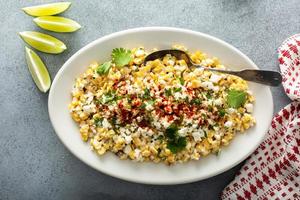 Mexican street corn photo