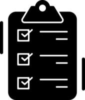 Checklist Vector Icon Design