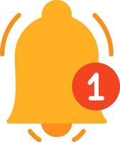 Notification Bell Vector Icon Design