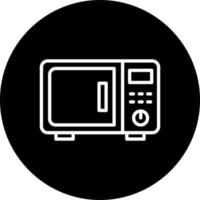 Microwave Oven Vector Icon