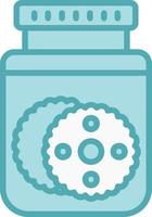 Cookies Jar Vector Icon