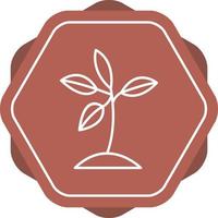 Plant Line Icon vector