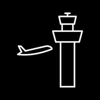 Air Control Tower Vector Icon