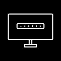 System Password Vector Icon