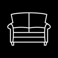 Double Sofa Vector Icon