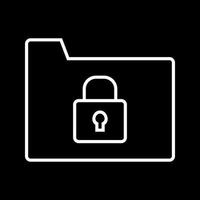 Secure Folder Vector Icon