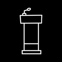 Podium Vector Icon