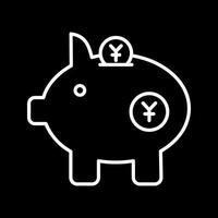 Piggy Bank Vector Icon