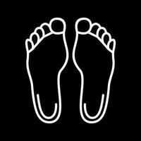 Feet Vector Icon