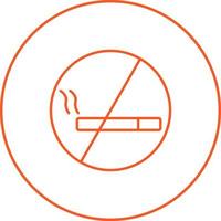 No Smoking SIgn Vector Icon