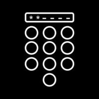 Passcode Lock Vector Icon