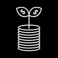 Money Growth Vector Icon