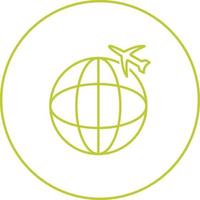 International Flights Vector Icon