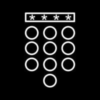 Passcode Lock Vector Icon