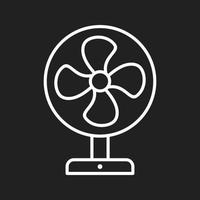 Electric Fan Vector Icon