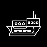 Delivery Ship Vector Icon