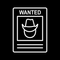 Wanted Poster Vector Icon