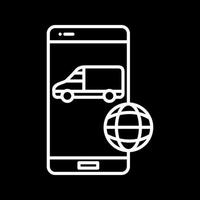 Online Logistics Vector Icon