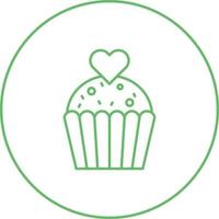 Cupcake Vector Icon