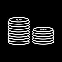 Stack of Coins Vector Icon