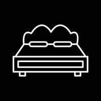 Double Bed Vector Icon