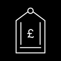 Pound Tag Vector Icon