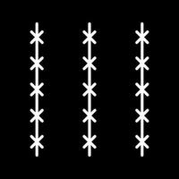 Pointed Wire Vector Icon