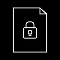 Secure Document Vector Icon