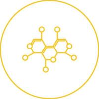 Molecule Structure Vector Icon